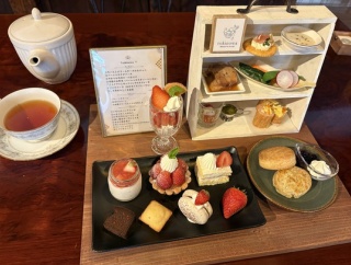 2026いちごパフェ流れ旅20 アフヌン専門店　～tokinowa（益子町）～