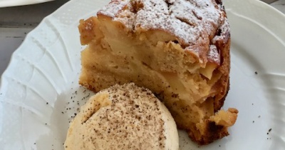 りんごがゴロゴロ入っている！バター無しのイタリアンなりんごケーキ