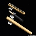 Dunhill Gemline Gold-Plated Barleycorn (Early Model / Slanted Top / 14K / Germany / Montblanc OEM)