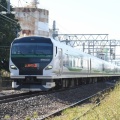 本日撮影　E257系による「あずさ71号」と「あずさ83号」