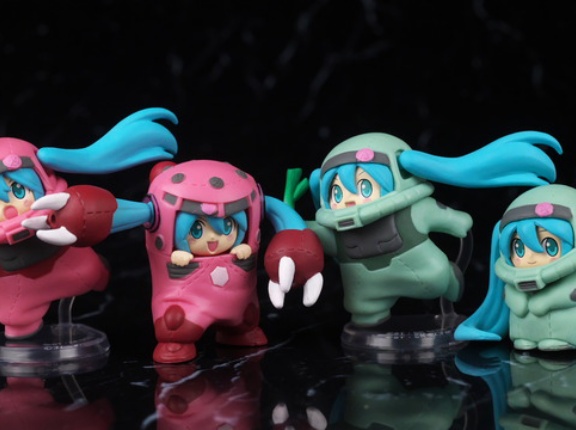 GUNDAM × MIKU Anniversary Special project. フィギュアコレクション レビュー
