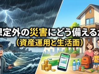 想定外の災害にどう備えるか（資産運用と生活面）