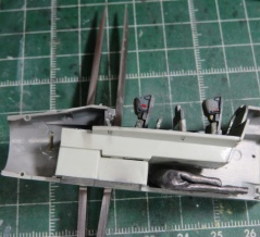 機首(レベル1/72トーネードECR製作記)