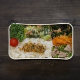 『2026/4/7のパートナーの相棒のお弁当【2303個目】#お弁当 #お弁当日記 #お弁当作り #お弁当おかず #もち麦』の画像