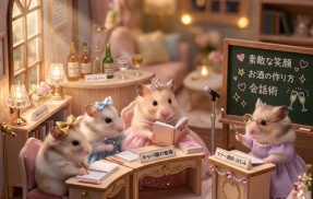 キャバ嬢になる為の学校　始まる