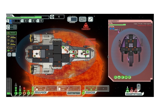 【Epic Games】神ゲー『Faster Than Light』が無料配布！！今日だけ