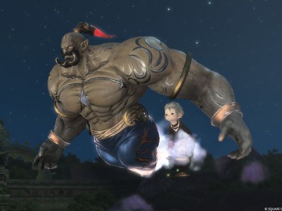 【FF14】「おじさんの圧がすごすぎる」7.45実装のVD商客物語でランプの魔人マウントがゲットできる！