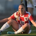 【画像】世界一美しいと言われる女子サッカー選手…キワどすぎるセクシーショットを出してしまうｗｗｗｗ