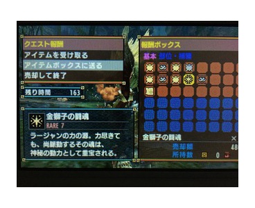 Mhx 激昂ラージャン 金獅子の闘魂 羅刹の金角出ました モンハンライズ報告書