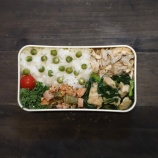 『2026/4/2のパートナーの相棒のお弁当【2301個目】#お弁当 #お弁当日記 #お弁当作り #お弁当おかず #グリンピースご飯』の画像
