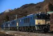 『2020/1/1運転 EF64-1000 4重単回送』の画像