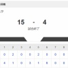 【試合結果】日本ハム2軍vsヤクルト15-4｜東地区11回戦｜個人成績｜7/16