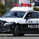 北海道警察　美唄警察署　220系クラウンパトカー　美唄101