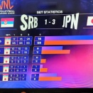 男子バレー　圧勝。