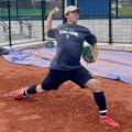 楽天柴田大地が沖縄自主トレを公開 目標投手の西口の誘いで参加「軽い力感から放たれるすさまじい球を自分も投げられたら」異例再契約に「恩返しを」