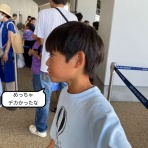 とおちゃんと、はっちゃん。