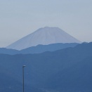 夕方6時２４分の富士山