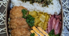 肉多いかなと思った日～夫のお弁当278