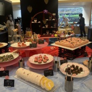 【京都】都ホテル京都八条のいちごとさくらのブッフェ