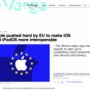 EU「AirDropをAndroidでも使えるようにしろ！」Apple「は！？」