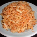 あみえびちくわ釜飯、うまい！だがパサつく！お焦げ不作！（マサ料理）