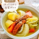 ♡煮るだけ！ほったらかし白菜ポトフ♡【#簡単レシピ #時短 #節約 #スープ #白菜レシピ #野菜レシピ 】