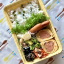 週末のお弁当。