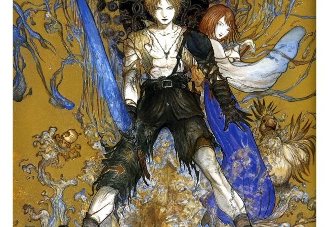 【画像】天野喜孝がFF10のティーダとユウナを描いてみた結果！！