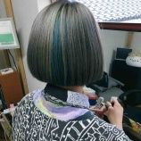 『シルバーカラーにインナーをチョイスヽ(｡･ω･｡)ﾉ奈良市完全予約個室ヘアサロンJohnGlasgow』の画像