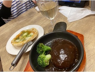ガスト富山マルート店でサラダうどんとガストFIT