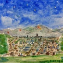 京都　　五山送り火