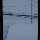 遅刻してきた ホワイトクリスマス？大雪警報