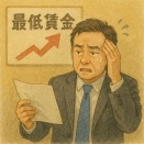 最低賃金上昇で悩む