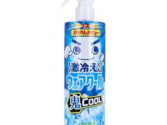 【実質270円】激冷えくん 熱中レスキュー ウェアクール 鬼クール すっきりミントの香り 400mlが63％ポイント還元
