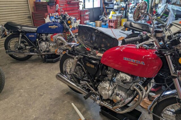 AGAINアゲイン CB400Fヨンファ用ショート管 CB400F398.408