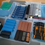 クローゼットの中の鉄道模型