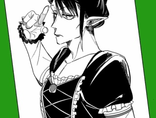 【にじさんじ】『スーパーの裏でヤニ吸うふたり』の地主先生がチャイカを描く → チャイカ「俺も頑張ってアニメ化するよ」