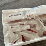 『備蓄用大判ウエットタオル・ここに注意』の画像