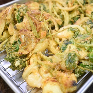 シーフードミックスで♪海鮮かき揚げ