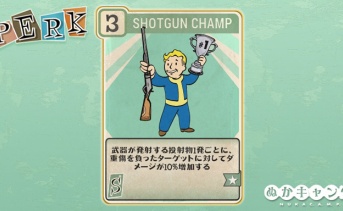 Fallout76：Shotgun Champ（Strength）