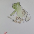 #猛暑酷暑死暑　#大掃除　#山本京嗣　画