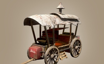 チャックワゴンのクッキングステーション