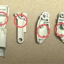 1/144 ガンダム（REVIVAL Ver.）② 合わせ目消し