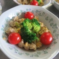 白菜のカレーシチューと３種の副菜