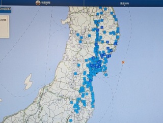 宮城県沖でM5.4の地震