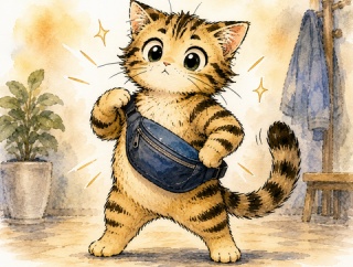 休日イオン中年おじさん、そのご自慢ボディバッグには何が入っているんだい？