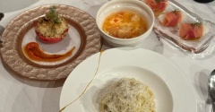 精霊牛車茄子の冷製パスタの夜ごはん
