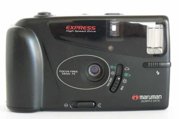 ⌘電池付き、実写確認済み、ハーフカメラ！ maruman Express ⌘ MARUMAN EXPRESS II