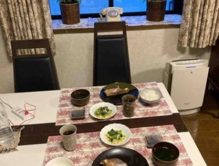 夕食はQueenの2　わが家では鯛