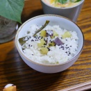 さつまいもごはんを作ったら。